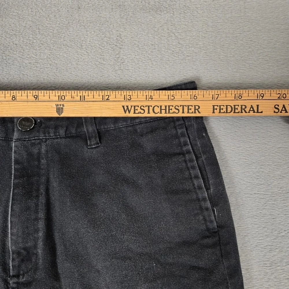 ADIDAS‎ Pants Mens 31x32 Denim Skateboarding SB Slim Fit Trousers Pockets Black